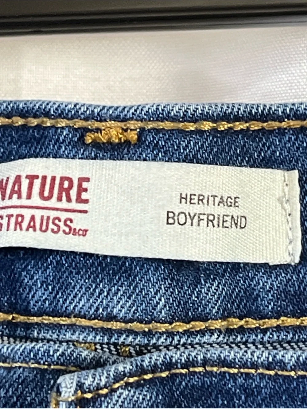 Signature by Levi Strauss cropped straight